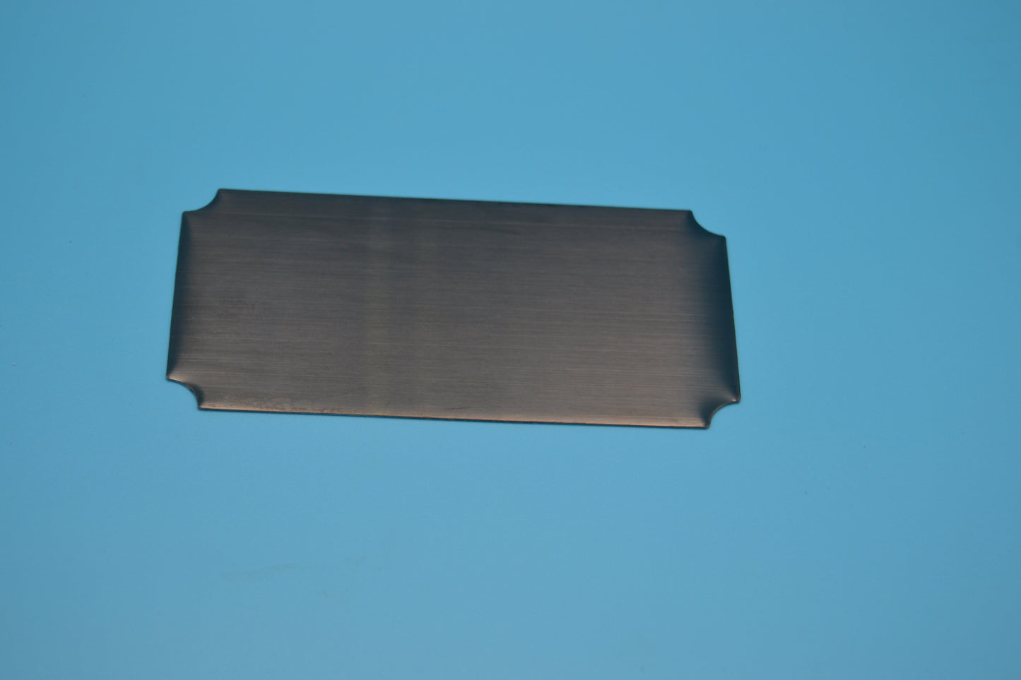 Aluminium Schild mit Gravur – Briefkasten & Hinweisschild